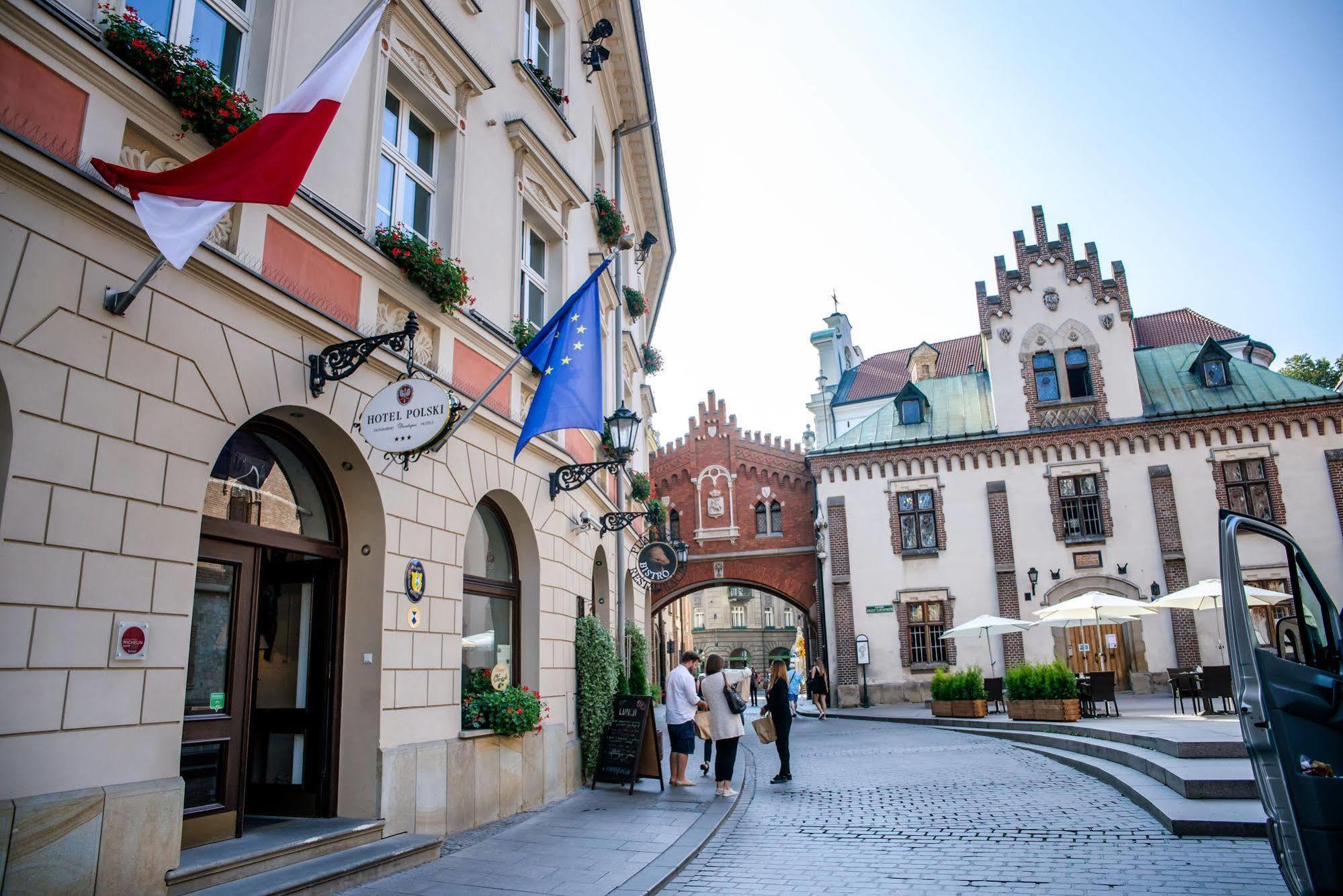 Hotel Polski Pod Bialym Orlem Kraków Eksteriør billede
